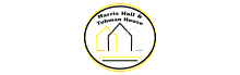 Minimalist logo featuring two stylized house outlines, showcasing modern elegance and architectural design.