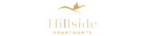 Elegant logo of Hillside Apartments featuring a scenic hillside graphic, emphasizing luxurious living in Denver, Colorado.