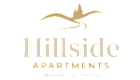 Elegant Hillside Apartments logo showcasing serene mountain and tree imagery, located in Denver, Colorado.