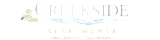 Elegant Creekside Apartments logo highlighting serene living in Englewood, Colorado with a nature-inspired design.