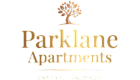 Elegant logo of Parklane Apartments with a tree icon, located in Denver, Colorado.