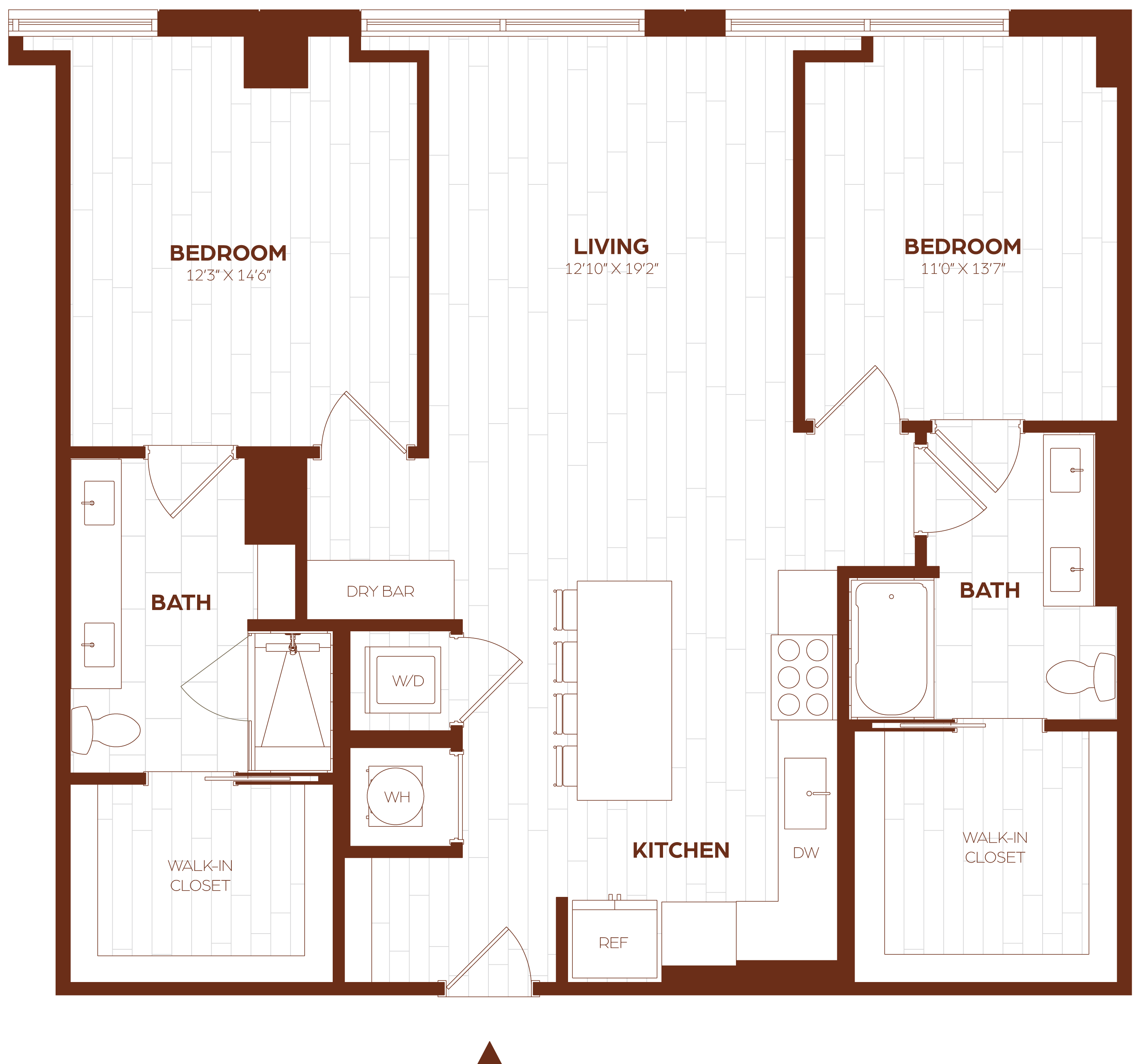 Floor Plan Image of Apartment Apt 3205