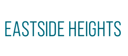 Eastside Heights logo in teal bold letters.