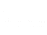 Elegant Oakdale Square logo featuring stylized tree branches, representing premium apartments and townhomes.