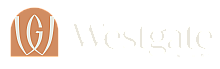 Elegant logo of Westgate on Third featuring stylish lettering in a sophisticated color palette.