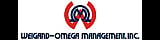 Weigand-Omega Management company logo featuring a bold design.