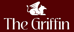 Elegant logo for The Griffin featuring a stylized mythical creature, exuding luxury and sophistication.