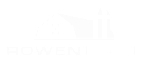 Modern logo design for Rowen Place featuring a stylized house icon and elegant typography.