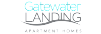 Logo for Gateway Landing Apartment Homes with a modern, sleek design.