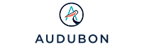 Elegant and modern Audubon logo featuring a stylized bird silhouette creatively integrated into the letter 'A'.