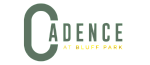 Elegant logo of Cadence at Bluff Park, featuring a modern and stylish design.