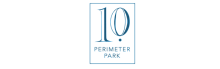Elegant 10 Perimeter Park logo in a sleek, sophisticated design.