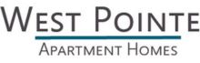 Logo of West Pointe Apartment Homes with elegant typography.