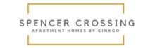 Elegant logo design for Spencer Crossing Apartment Homes by Ginkgo.