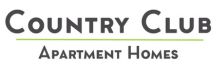 Country Club Apartment Homes logo showcasing modern typography.