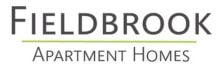 Logo of Fieldbrook Apartment Homes with elegant typography.