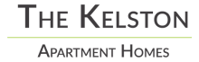 The Kelston Apartment Homes logo in sleek, modern typography.