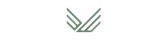 Elegant logo design featuring stylized, symmetrical green wings on a white background.