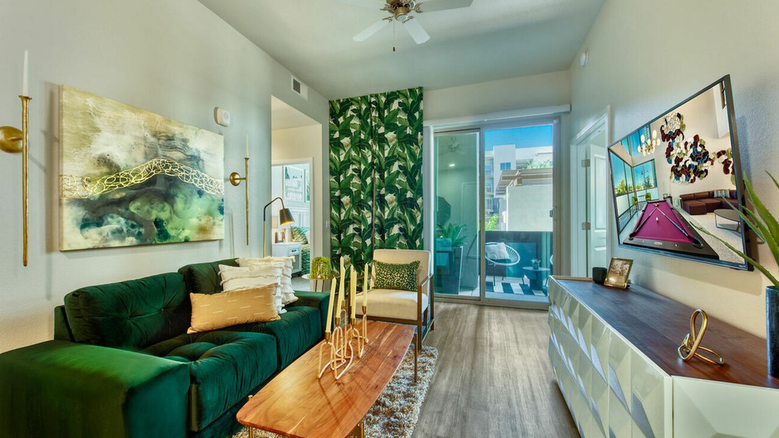 Staged Apartment