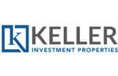 Elegant logo for Keller Investment Properties featuring a modern design with bold lettering and a sleek emblem.