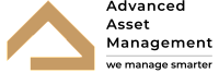 Sleek and modern apartment logo design, featuring a stylized geometric shape in elegant gold.