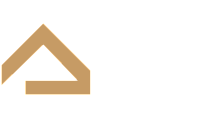 Bold logo design for Advanced Asset Management with a modern geometric symbol and the tagline 'we manage smarter'.