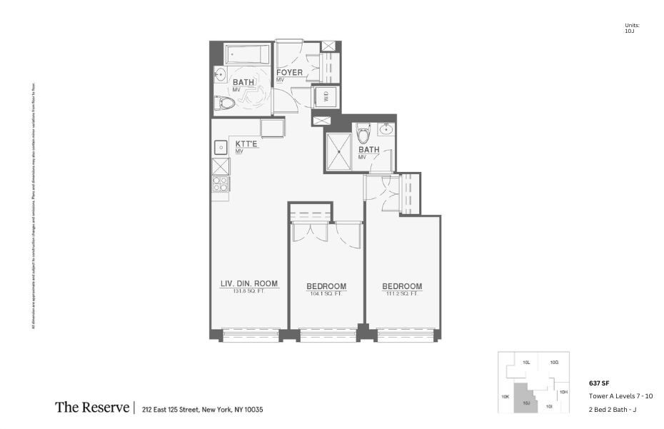2 Bedroom 2 Bathroom A_2d_floor_plan