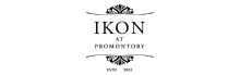 Elegant logo for Ikon at Promontory featuring classic design elements.