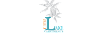 Vibrant Turtle Lake Apartments logo featuring elegant palm tree design, conveying tropical allure and luxurious living.