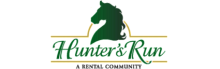 hunters run apartment logo
