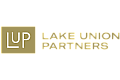 Elegant Lake Union Partners logo in sophisticated gold and white.