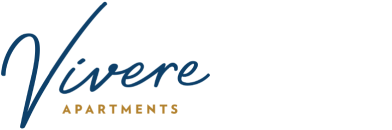 Elegant Vivere Apartments logo displaying stylish and modern branding.