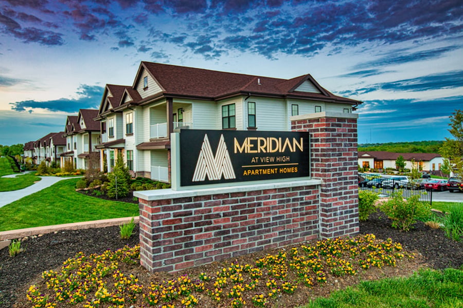 Meridian at View High Apartments in Lee's Summit MO Kansas City metro