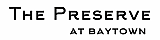 Elegant logo for The Preserve at Baytown showcasing modern and sophisticated design.