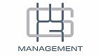 Elegant logo design featuring stylized, interlocking shapes above the word 'Management'.