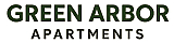 Green Arbor Apartments logo featuring a stylized green tree with vibrant leaves, symbolizing nature and tranquility.