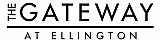 Modern logo design for The Gateway at Ellington, featuring bold typography and sleek lines.