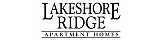 Elegant Lakeshore Ridge Apartment Homes logo with intricate detailing.