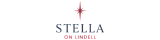 Elegant Stella on Lindell logo featuring a bold star design, symbolizing luxury living.