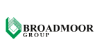 Broadmoor Group logo featuring a distinctive green abstract design.