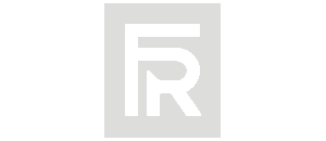 Elegant Foundry Row Apartments logo featuring modern serif typography in a sleek blue design.