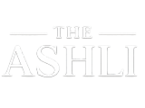 Sophisticated branding image featuring 'The Ashli' name on a sleek, modern background.