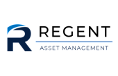 Logo for Regent Asset Management featuring a blue and black color scheme.