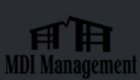MDI Management logo featuring a stylized architectural design, conveying professionalism and property management expertise.
