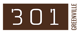 301 Greenville Brown Text