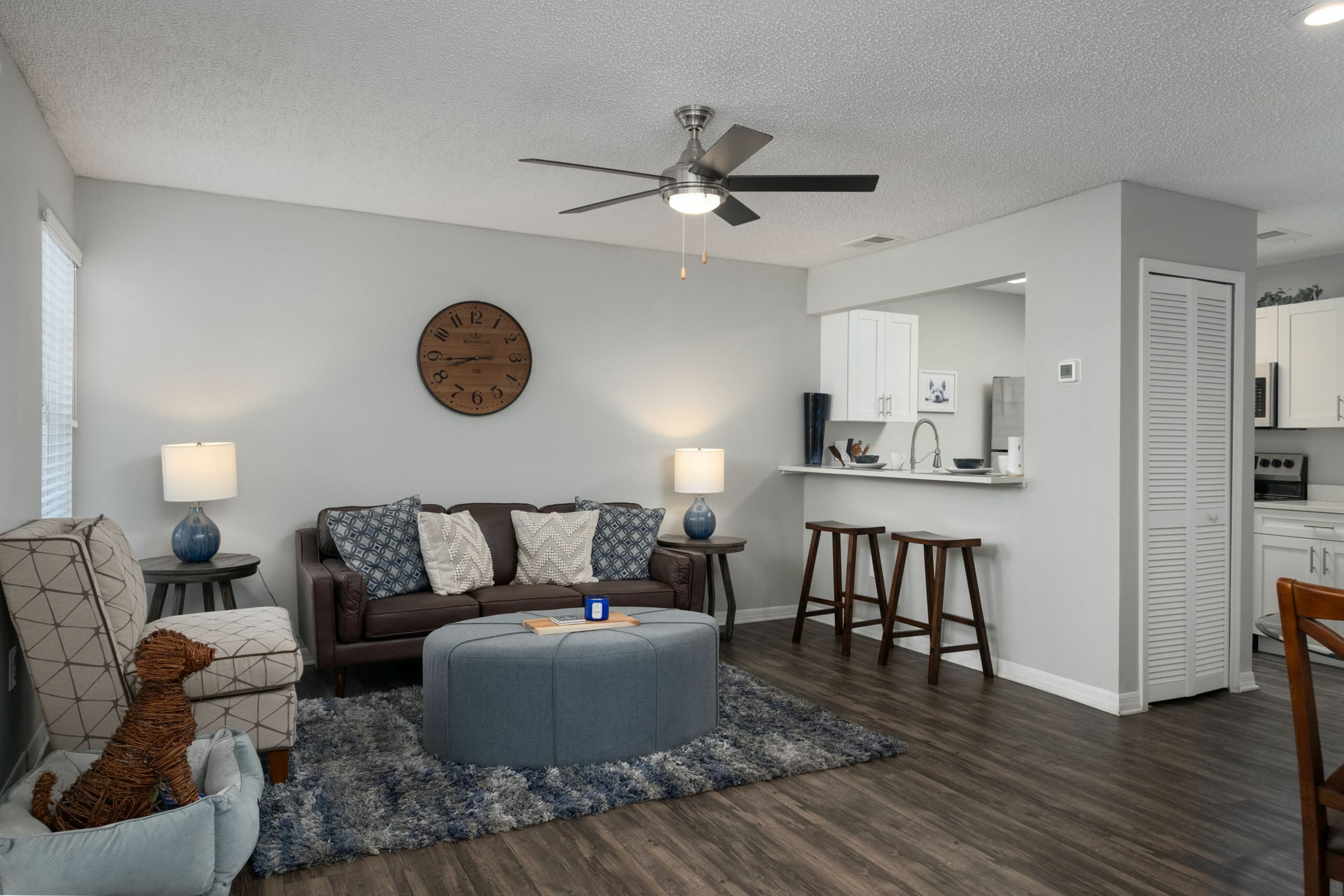 Living room at The Polos