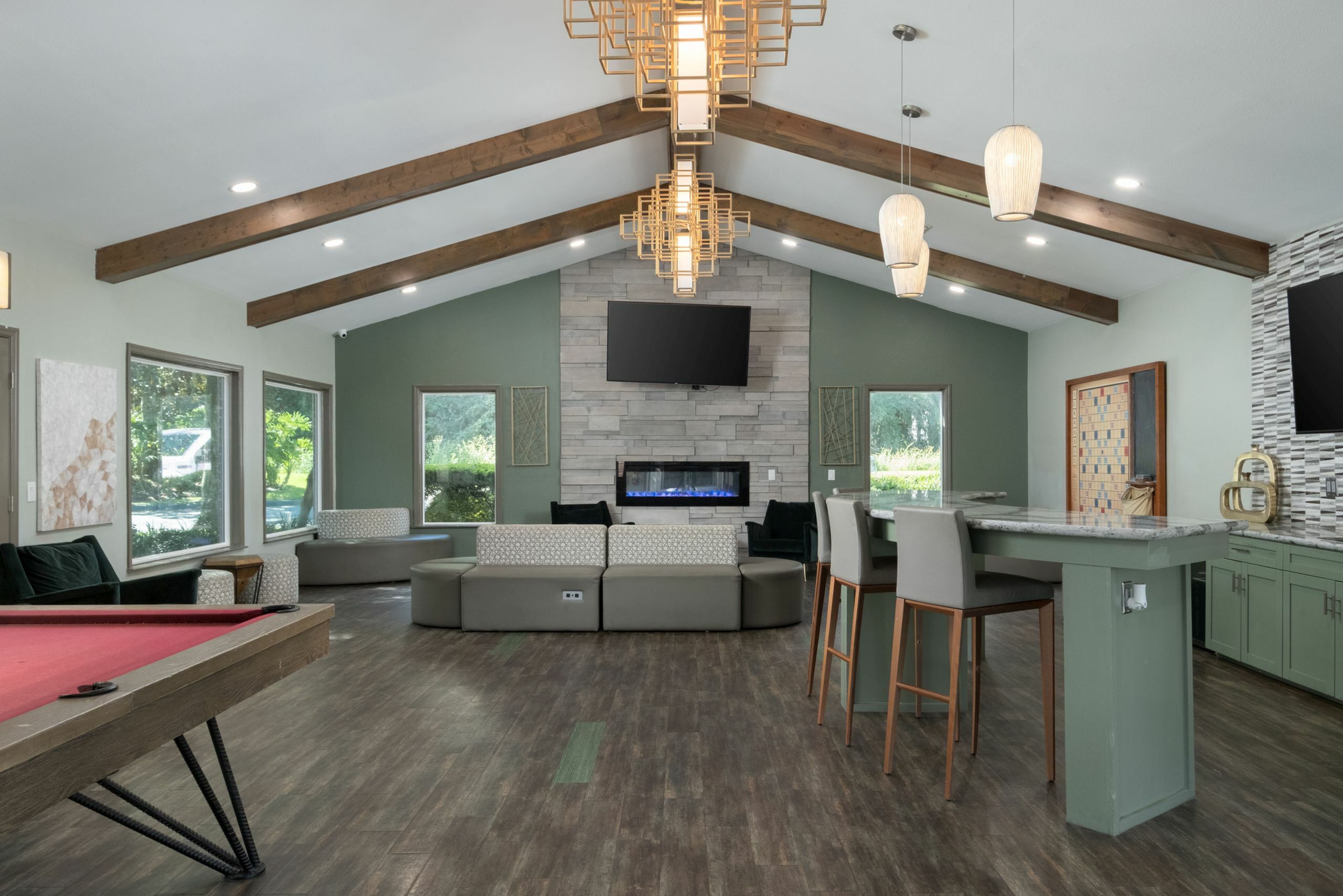 Resident clubhouse at The Polos
