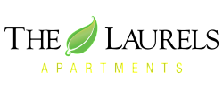 Eco-friendly apartments logo featuring a vibrant green leaf symbolizing sustainability and nature.