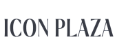 Modern ICON Plaza logo in bold black font