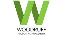 Vibrant green 'W' logo representing Woodruff Property Management, exuding a fresh and professional identity.